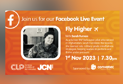 Watch the FB Live event - Fly Higher